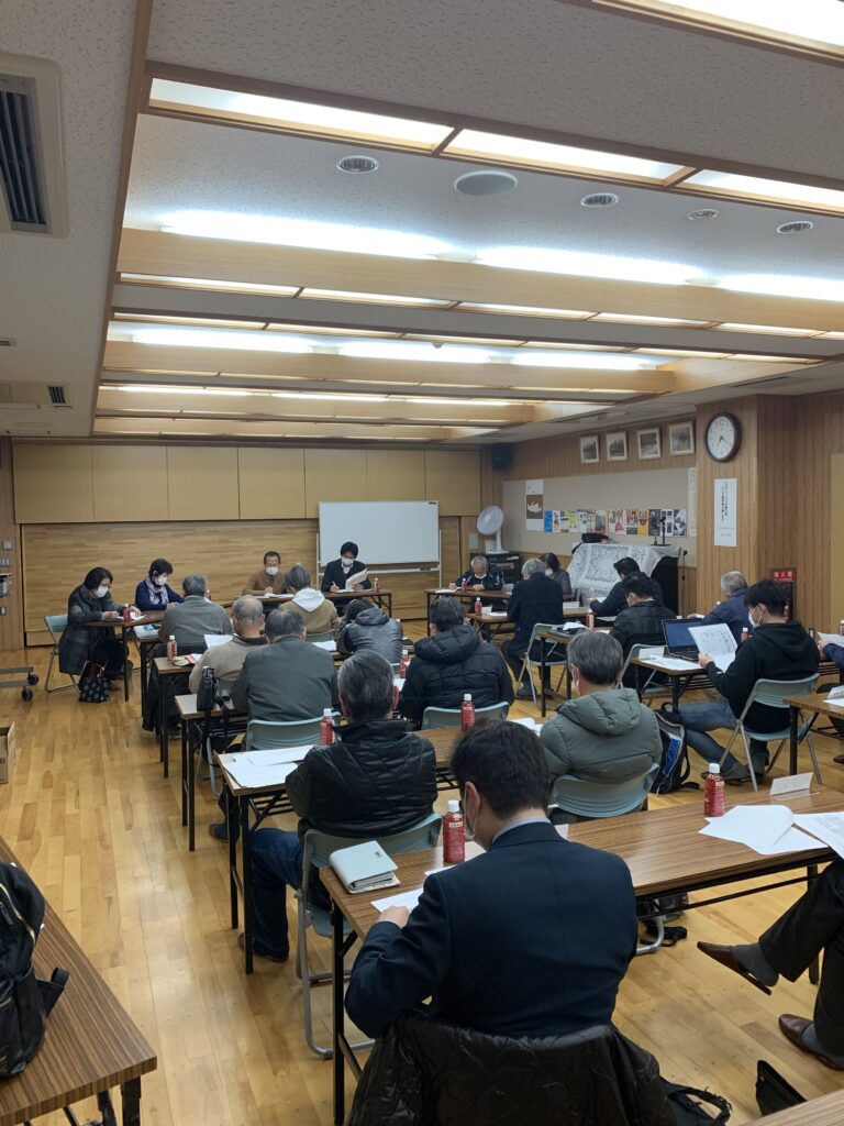 令和２年度第７回町会長会議を開催しました。